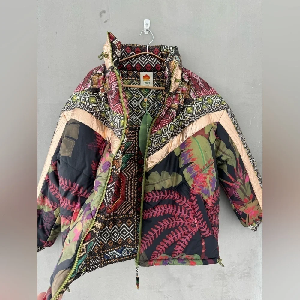 FARM RIO Tropical Rauti Puffer Jacket - Picture 7 of 16